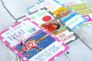 Teacher Gift Card Ideas