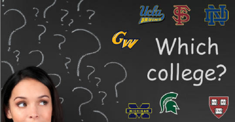 factors in choosing a college
