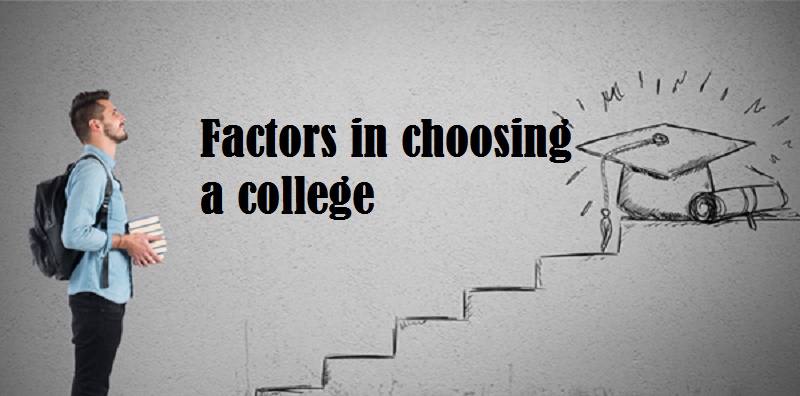 factors in choosing a college