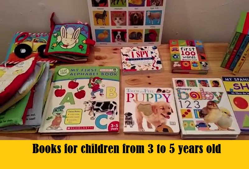 Books for children from 3 to 5 years old