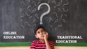 Online education and traditional education