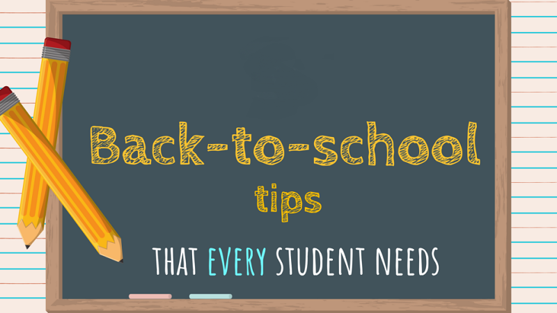 Back to school tips for students