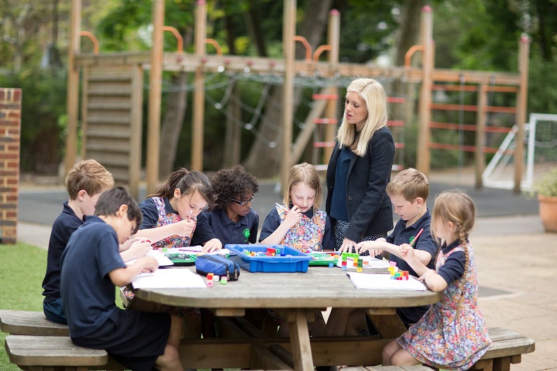 Recreation place in school