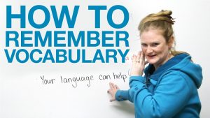 How to remember vocabulary word fast