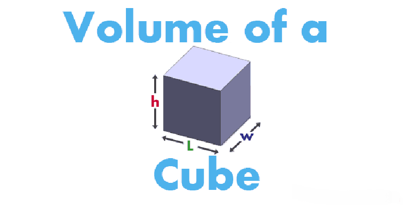 How to find volume of cube