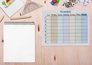 how to make a good routine for study